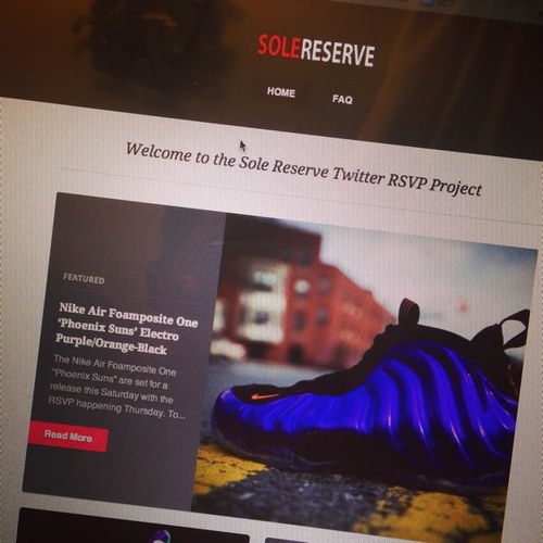 NikeTalk Free Twitter RSVP Project for NikeTown releases on twitter. Signup today!