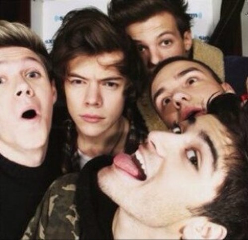 Harry,Zayn,Liam,Louis and Niall follow me