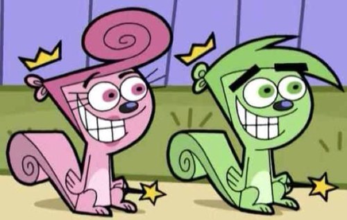 Hi im wanda my husband is comso my godchild is timmy turner and my baby is poof