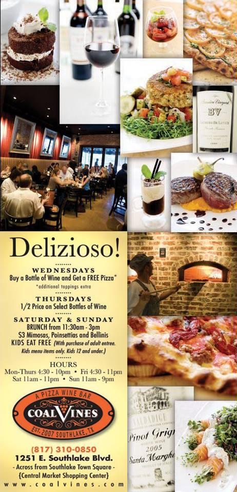 Southlake’s Premier Pizza and Wine Bar