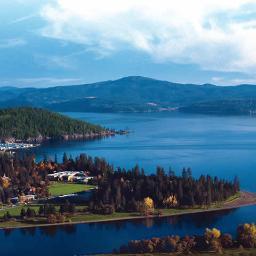 Hello, my name is Coeur d'Alene. I am a city, I would love to be your friend. I know my name may be hard to say for some, but I hope you will give me a follow!