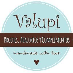valupiartesania's profile picture. Valupi es un lugar en el encontrarás nuestros broches y complementos además de ideas para #manualidades y #DIY - ¿Quieres saludarnos? valupiartesania@gmail.com