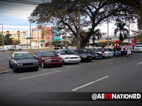 Team Oficial del modelo Toyota Corolla AE92 en República Dominicana SEDAN, COUPE y WAGON, con el fin de ser un equipo de renombre en los eventos racing del pais