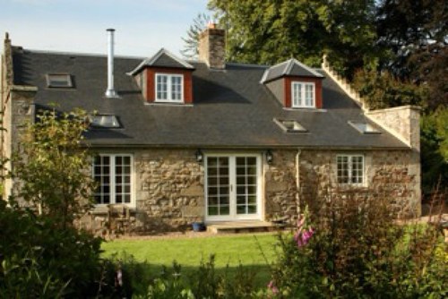 Family, dog, and cyclist friendly self catering cottage with salmon fishing rights on the River Whiteadder. Sleeps 4/5.  My owner loves to garden.