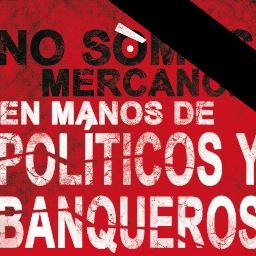 No seremos mercancía en manos de políticos y banqueros, exigimos un cambio por las buenas. Si le gustan nuestros tweets copie y pegue libremente.