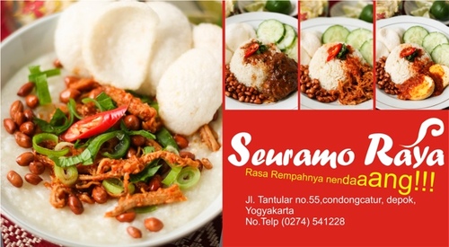 seuramoraya's profile picture. Pertama di Yogya! Bubur Rempah & Nasi Rempah aneka topping (07:00-20:30) | Gratis Bubur Tiap Hari! | Jl. Jembatan Merah 55 Concat | 0274541228 / 085228304447