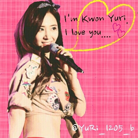 I'm YuRi of SNSD. Sorry unofficial. 元【YuRi_1205_b】前垢が凍結したので移動しました。
