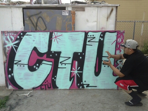 19 yrs #graff #party #work #VAGKRE #CTU FYB@herecomesnony my baby