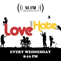 Tune in to Melbourne's Indo music station every Wednesday 8-10 PM AEST (4-6 PM WIB) with ur favourite DJs. Inquiries: loveandhateradio@gmail.com