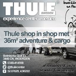 #THULE #ShopinShop, het #ExperienceCenter in midden #Nederland voor #THULE produkten. #dakdrager #dakkoffer #fietsendrager #watersport #wintersport