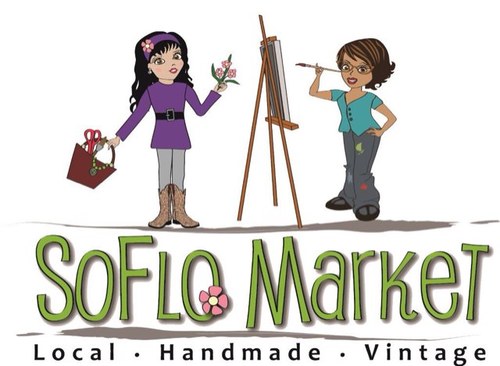 The SoFlo Market is an Urban Art & Craft Market open every second Saturday from 10-4 in the warehouse on 1344 So. Flores.