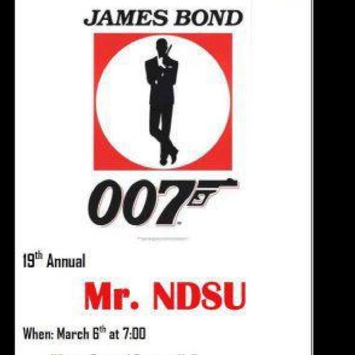 Tweet during Mr. NDSU for a chance to win a prize!