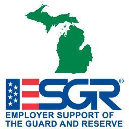 The Michigan Committee for ESGR is a DoD agency that works to gain and maintain employer support for those serving in the Guard and Reserve.