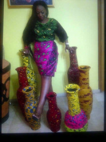 A touch of ankara.