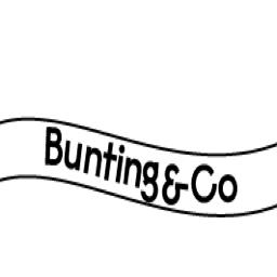Lovingly hand made British Bunting