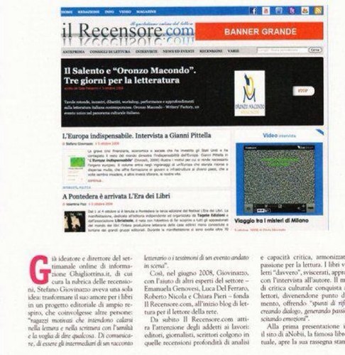 Quotidiano online dedicato all'editoria.