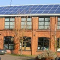 GlosCommEnerg__'s profile picture. Aiming to develop renewable energy projects across Gloucestershire. Community funded with community benefit. 1st project, solar pv on City Works, Gloucester