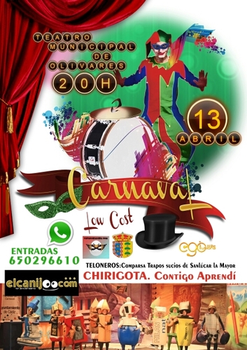 Actuaciones carnavaleras en Olivares (Sevilla)