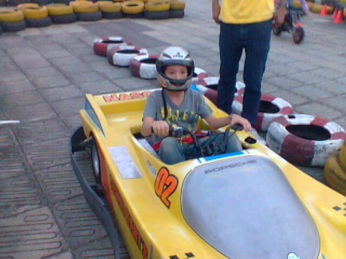 piloto de Go Kart