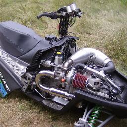 #Snowmobiler, I make the most noise out of anyone and go the fastest everywhere.