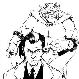 (RP account.  Sorcerer, bonded to Merlin's demon Etrigan.  Yarva Demonicus Etrigan!)