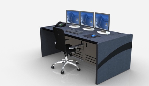 We specialize in design, manufacturing, and field support of command consoles, control room furniture, NOC furniture.