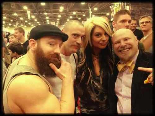 WWE's HYBRID Diva. Also...fitness fanatic, self proclaimed comedian and mustache enthusiast