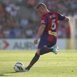 passionate football player