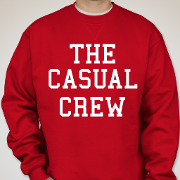 The Casual Clothing Co is a new company trying to reach out to its fan base so that we can start producing Crewnecks.  Please follow and share! #TheCasualCrew