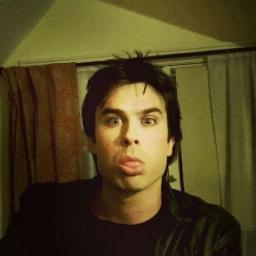 smoldering while looking at the pics of somerhalder and life just goes by.