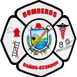 twitter oficial del Cuerpo de Bomberos Baños de agua Santa