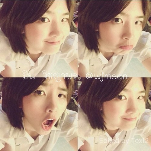 Mean Wichayaporn Jiravechsoontornkul | I'm first both Mean :) IG :: wjmean | thanks for supports ^^