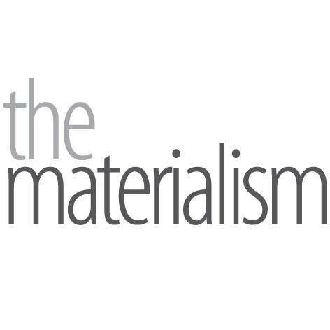 Thematerialism's profile picture. The materialism website is divided into the areas Design, Architecture, Material, news & stories…. 
is structured as a online database and links products