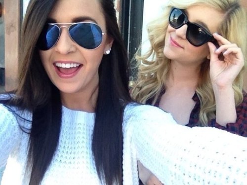 You call them girls from youtube I call them inspirations who Ill never leave.