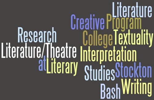 The Literature Program of Stockton University in New Jersey. Social media guidelines: https://t.co/UaVgbE0aFo.