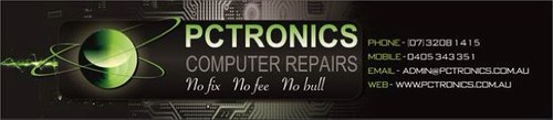 pctronicsAu's profile picture. Pctonics computer repairs. Online diy fix your computer hardware and software problems free of charge. http://t.co/KSGc0xVSON