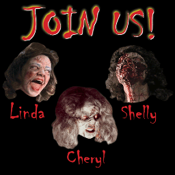 Theresa Tilly, Ellen Sandweiss, Betsy Baker are the 3 actresses from The Evil Dead. Join Us!