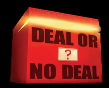 C4DealorNoDeal's profile picture. 22 identically sealed boxes, £250,000 and just one question... Deal or No Deal?