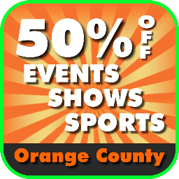 Orange County offers an incredible variety of sports, comedy, theatre, concerts, foodie events, and things do with the kids at HALF PRICE.