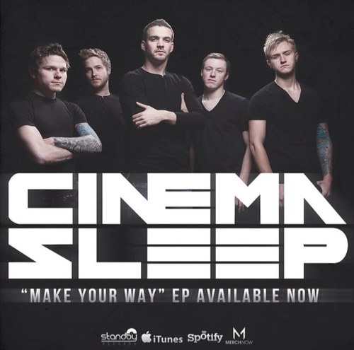 This is the official Cinema Sleep Street Team. Stay updated on here and follow the band as well as those fine gems. @CinemaSleep :)