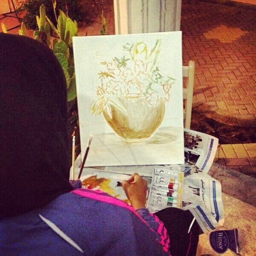 I draw everything on anything, share your idea with me and I'll bring it to life! instagram : @nooraart