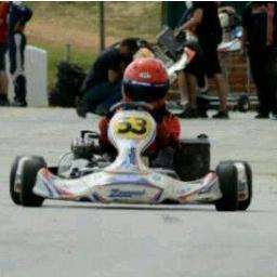 Female racing driver, currently racing go karts in the Jnr Rok class #53 team Zanardi.2012 Mini Rok club champion
