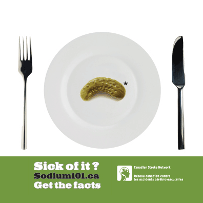 Sodium101's profile picture. Created by the Canadian Stroke Network, Sodium101 is a website that provides information on how to reduce sodium.