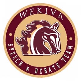 Wekiva Speech & Debate team in Apopka, Florida.