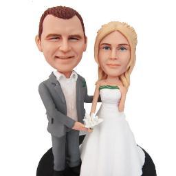 We make personalised wedding cake toppers from your own photos. Also we make personalised figurines which is a very unique gift idea for all occasions.