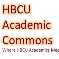 We are an academic commons where HBCU and PBI academics can meet and share.  We provide the space, you provide the content!  It's free and non-commercial.