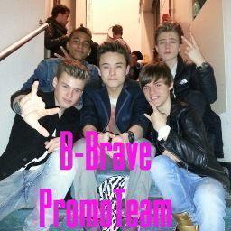 B-Brave Fan PromoTeam volg @BBraveOfficial
BBravers :  CASSIUS @CasszRon ♥ KAJ @KAJVANDERVOORT♥ JAI  @jaiwopwop ♥DIONI @officialdioni ♥ SAMUEL @SamuelYPL