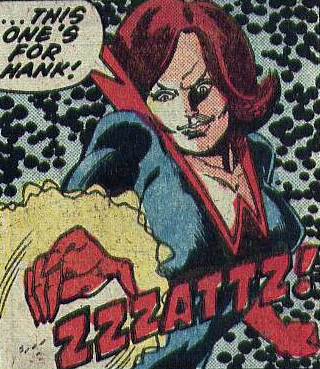 Apocalypse's size queen and Horsemen at large - see what I did there? I am definitely not!dead, I am however ... Death!