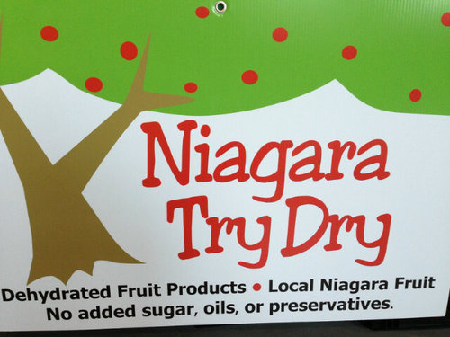 NiagaraTryDry's profile picture. Growers & Processors of dehydrated fruits with no sugars, oils or preservatives.