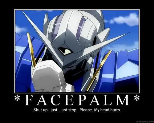 Sometimes... sometimes the stupid things I catch people doing... I see myself doing... and it drives me nuts....  What do I do with myself?  Facepalm...